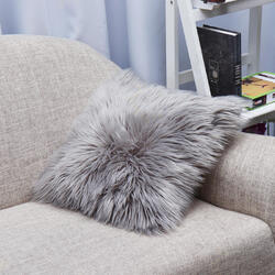 Throw Pillow Cover Cushion Case Faux Fur Fluffy Plush Soft Sofa Solid Home Decor Throw Pillow Cover Cushion Case Faux Fur Fluffy Plush Soft Sofa Solid Home Decor