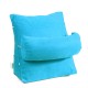 Triangular Backrest Cushion Cotton Linen Chair Sofa Cushions Bed Rest Back Pillow Waist Cushion for Office Home Decor