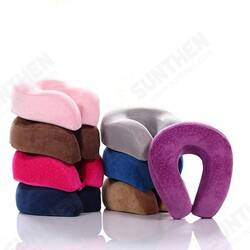 U Shape Slow Rebound Memory Foam Pillow Neck Protect Head Rest Travel Soft Cushion U Shape Slow Rebound Memory Foam Pillow Neck Protect Head Rest Travel Soft Cushion