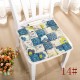 Vintage Country Lace Bread Pastoral Style Printing Flower Cotton Seat Cushion Sit Pad Mat Pillows