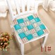 Vintage Country Lace Bread Pastoral Style Printing Flower Cotton Seat Cushion Sit Pad Mat Pillows