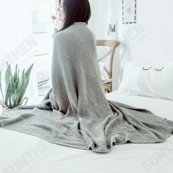 Wool Cotton Soft Blanket Knitting Warm Bedspread Sofa for Home Textiles Wool Cotton Soft Blanket Knitting Warm Bedspread Sofa for Home Textiles