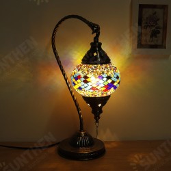 110-240V Retro Turkish Moroccan Romantic Handmade Table Lamp Home Bar Fixture Decor E27 110-240V Retro Turkish Moroccan Romantic Handmade Table Lamp Home Bar Fixture Decor E27