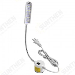 20/30LED US Plug Purple & White Light Color Sewing Machine Work Light Car Clothing Light Magnetic Base Lamp Industrial Lighting 20/30LED US Plug Purple & White Light Color Sewing Machine Work Light Car Clothing Light Magnetic Base Lamp Industrial Lighting