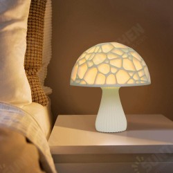 24cm 3D Mushroom Night Light Touch Control 2 Colors USB Rechargeable Table Lamp for Home Decoration 24cm 3D Mushroom Night Light Touch Control 2 Colors USB Rechargeable Table Lamp for Home Decoration