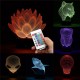 3D Color Changing LED Desk Table Lamp Remote Acrylic USB Night Light Christmas Gift