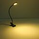 3W Bendable LED Table Light Bedside Study Reading Lamp with Clip