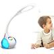 5.5W Flexible Dimmable Touch Control Desk Table Reading Lamp Color Changing Bedside Night Light