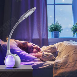 5.5W Flexible Dimmable Touch Control Desk Table Reading Lamp Color Changing Bedside Night Light 5.5W Flexible Dimmable Touch Control Desk Table Reading Lamp Color Changing Bedside Night Light