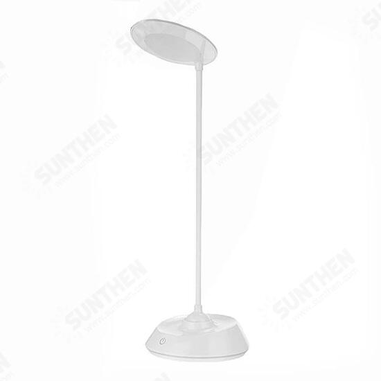 5W Rechargeable Dimmable Touch Sensor LED 360 Degree Table Light Desk Reading Lamp