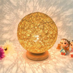 60W E27 Dimmable Sepak Takraw Wood Desk Light Night Lamp AC110--220V 60W E27 Dimmable Sepak Takraw Wood Desk Light Night Lamp AC110--220V