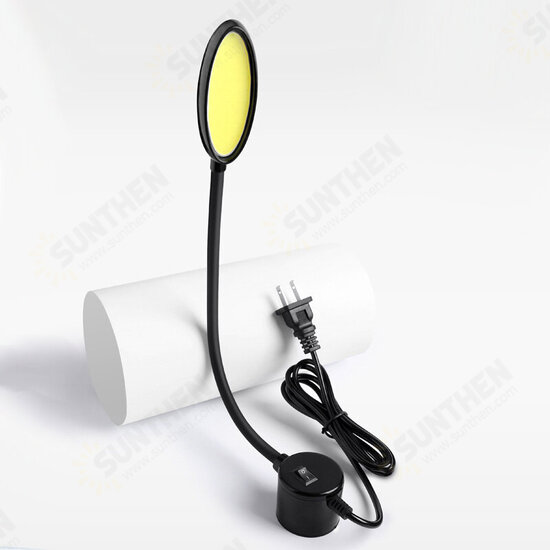 8W COB LED Sewing Machine Working Light Desk Lamp with Magnetic Mounting Base for Lathes Drill Presses Workbenches