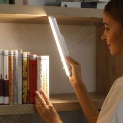 Desk Lamp Hanging Magnetic LED Table Lamp Chargeable Stepless Dimming Cabinet Light Night Light For Closet Wardrobe Desk Lamp Hanging Magnetic LED Table Lamp Chargeable Stepless Dimming Cabinet Light Night Light For Closet Wardrobe
