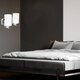 Bedroom Glass Wall Sconce Light Indoor Fixture Bedside Lamp+LED Bulb Pull Switch