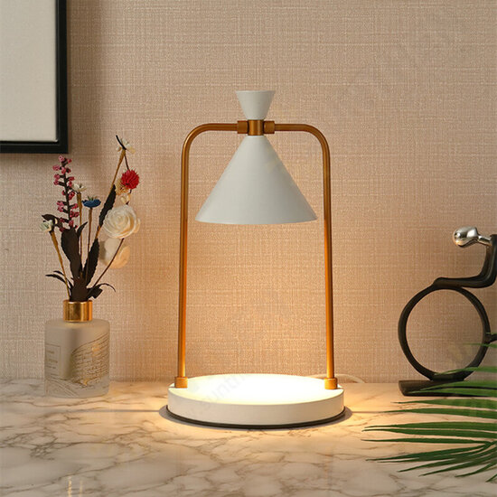 Candle Warmer Electric Wax Melt Lamp Lantern For Top-Down Candle Melting Waxing Burner Aromatherapy Lamp Table Lamp For Spa Club