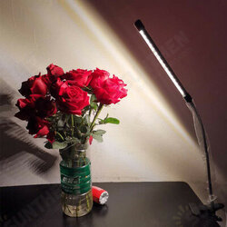 Clip-On LED Lamp USB Desk Bedside Table Reading Book LED Dimmable Light Clip-On LED Lamp USB Desk Bedside Table Reading Book LED Dimmable Light