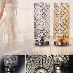 Crystal Table Lamp Desk Reading Lamp Bedside Nightstand for Bedroom Living Room Crystal Table Lamp Desk Reading Lamp Bedside Nightstand for Bedroom Living Room