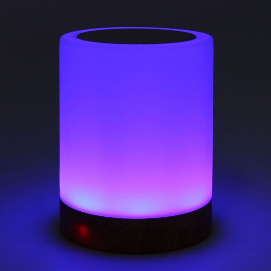 Dimmable Touch LED Night Light USB Charging Colorful Bedroom Table Lamp Decor Children Gift