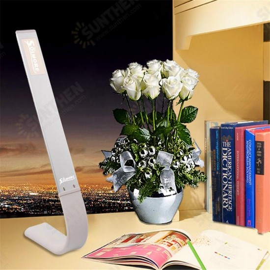 Dimmable Touch Sensor Control USB Charging LED Table Light for Reading Study