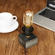 E27 Retro Table Desk Lamp Wood Base Vintage Industrial Urban Loft Reading Bedside Light 90-240V