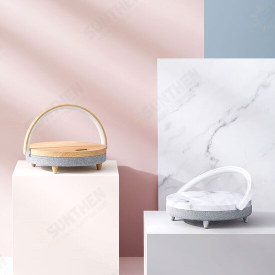 Wireless Charging Music Desk Lamp Three-speed Dimming 5.0 bluetooth Speaker Type-c Charging Phone Holder