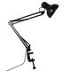 Flexible Swing Arm Clamp Mount Lamp Office Studio Home E27/E26 Table Black Desk Light AC85-265V