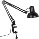 Flexible Swing Arm Clamp Mount Lamp Office Studio Home E27/E26 Table Black Desk Light AC85-265V