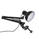 Flexible Swing Arm Clamp Mount Lamp Office Studio Home E27/E26 Table Black Desk Light AC85-265V