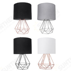Hollowed Out Modern Livingroom Bedroom Bedside Table Lamp Desk Lamp With Shade Hollowed Out Modern Livingroom Bedroom Bedside Table Lamp Desk Lamp With Shade