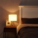Hollowed Out Modern Livingroom Bedroom Bedside Table Lamp Desk Lamp With Shade
