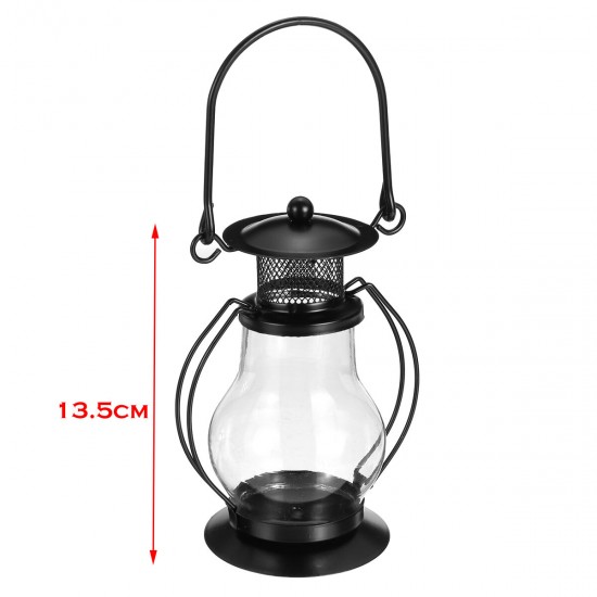 Iron Craft Candle Hanging Stand Lantern Romantic Candlelight Holder Candlestick