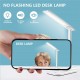LED Desk Lamp Wireless Phone Fast Charging USB Charger Table Non-slip Lamp Light