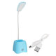 LED Flexible USB Reading Light Beside Bed 3 Modes Dimmable Table Desk Lamp