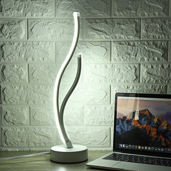 Modern LED Table Lamp Bedside Desk Bedroom Night Lighting Fixture Decoration