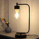 Modern Table Lamp Industrial Bedside Desk Light Bulb Lampshade Bedroom Home 220V