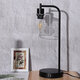 Modern Table Lamp Industrial Bedside Desk Light Bulb Lampshade Bedroom Home 220V