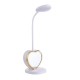 Multifunctional USB Rechargeable Touch Dimmable LED Table Lamp Pen Holder Mobile Phone Stand Magnet Mirror