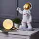 Nordic LED Personality Astronaut Moon Children's Room Wall Lamp Desk Lamp Bedroom Study Balcony Aisle Lamp Decoration