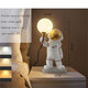 Nordic LED Personality Astronaut Moon Children's Room Wall Lamp Desk Lamp Bedroom Study Balcony Aisle Lamp Decoration