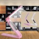 Portable Folding Touch Control LED Reading Light Dimmable LCD USB Table Desk Lamp