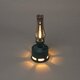 OLD DAYS T140004 2-Light Cordless LED Oil Lamp Nightstand Kerosene Lamp 4000mAh Rechargeable Flameless Candle Lantern with Airflow & Gravity Control