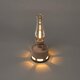 OLD DAYS T140004 2-Light Cordless LED Oil Lamp Nightstand Kerosene Lamp 4000mAh Rechargeable Flameless Candle Lantern with Airflow & Gravity Control