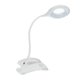 USB LED Reading Light Clip-on Clamp Bed Table Desk Lamp Night Light