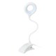 USB LED Reading Light Clip-on Clamp Bed Table Desk Lamp Night Light