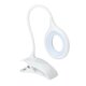 USB LED Reading Light Clip-on Clamp Bed Table Desk Lamp Night Light