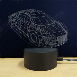 USB Touch Sensor Racing Car Desk Lamp Colorful LED Bedside Table Light USB Touch Sensor Racing Car Desk Lamp Colorful LED Bedside Table Light