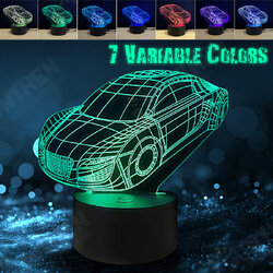 USB Touch Sensor Racing Car Desk Lamp Colorful LED Bedside Table Light USB Touch Sensor Racing Car Desk Lamp Colorful LED Bedside Table Light
