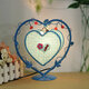 Vintage Artificial Light Love Heart Antique Table Lamp Gift Room Decor Vintage Artificial Light Love Heart Antique Table Lamp Gift Room Decor