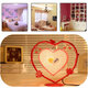 Vintage Artificial Light Love Heart Antique Table Lamp Gift Room Decor Vintage Artificial Light Love Heart Antique Table Lamp Gift Room Decor
