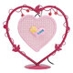 Vintage Artificial Light Love Heart Antique Table Lamp Gift Room Decor Vintage Artificial Light Love Heart Antique Table Lamp Gift Room Decor